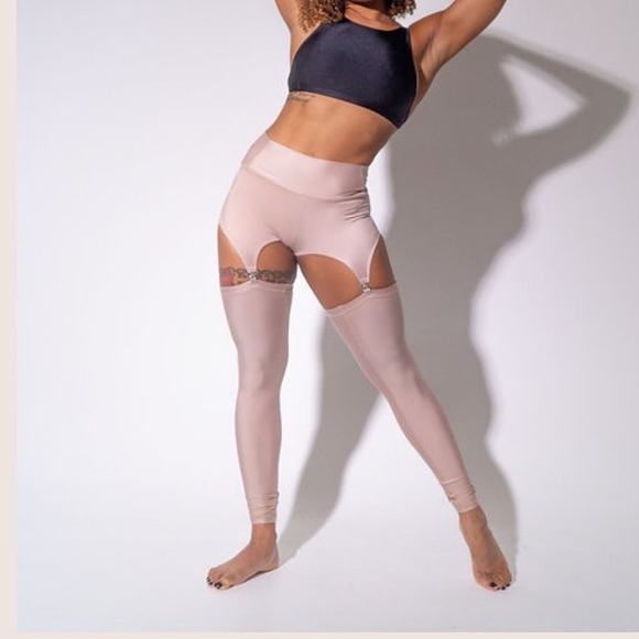 Sorte Store - Provocative Mind Garter leggings - medium - NEW - Picture 1 of 15